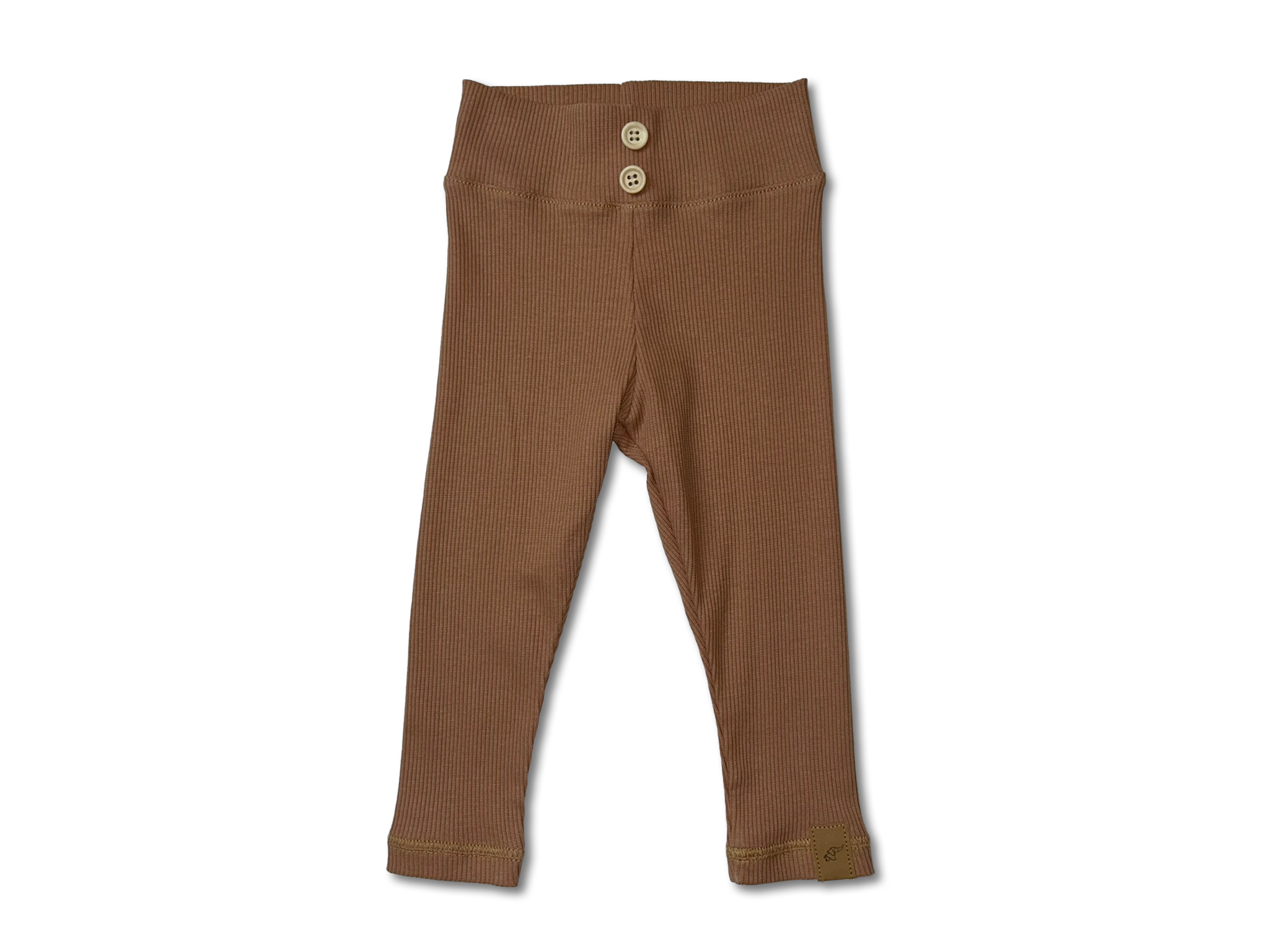 Leggings - Gerippt - Caramel